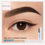2-in-1 3D Eyebrow Gel Cream – Best Waterproof Eyebrow Pomade for Flawless Brows