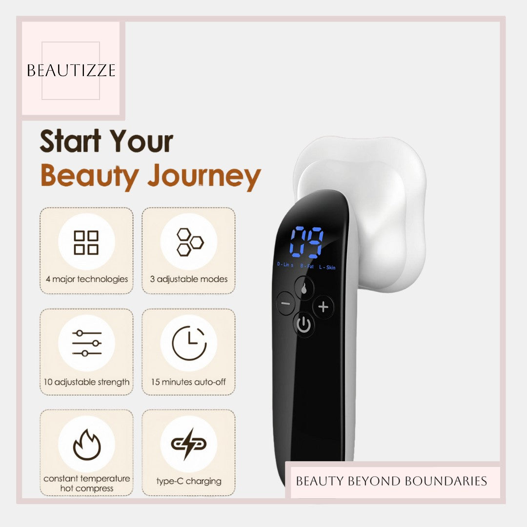 4-in-1 Cordless Electric Fat Remover Body Massager – Best Belly &amp; Waist Slimming Device