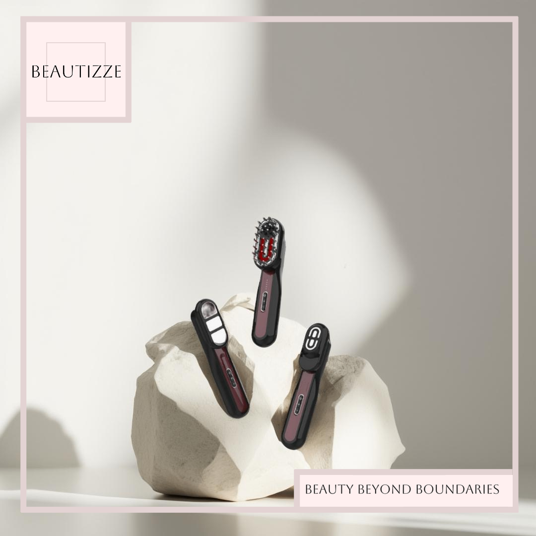 Hair Growth Comb with EMS Micro-Current &amp; Red Light Therapy – Best Scalp Massage Tool for Thicker, Fuller Hair